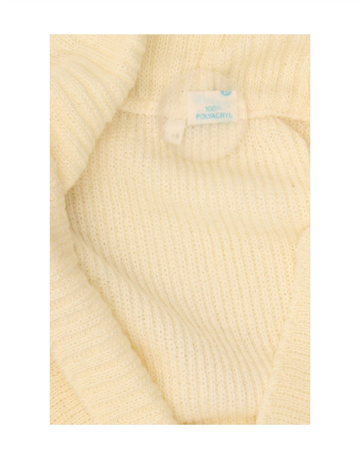 Creation Preveliki ženski kardigan pulover IT 40 Small Off White Akril