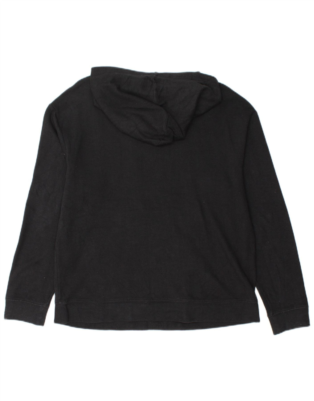 MASSIMO DUTTI Ženska majica s kapuljačom UK 14 Srednje crni ševron