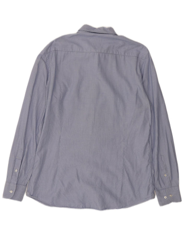 MASSIMO DUTTI Muška majica s velikim plavim prugama, pamuk