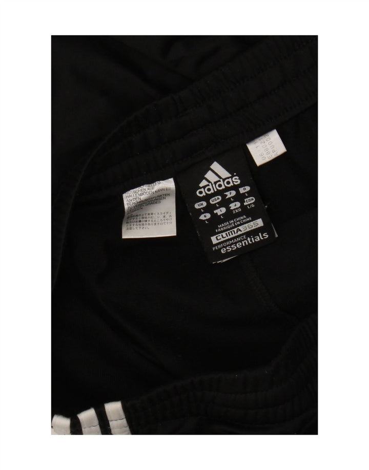 Adidas muške hlače za trenirku Clima 365 velike crne poliesterske
