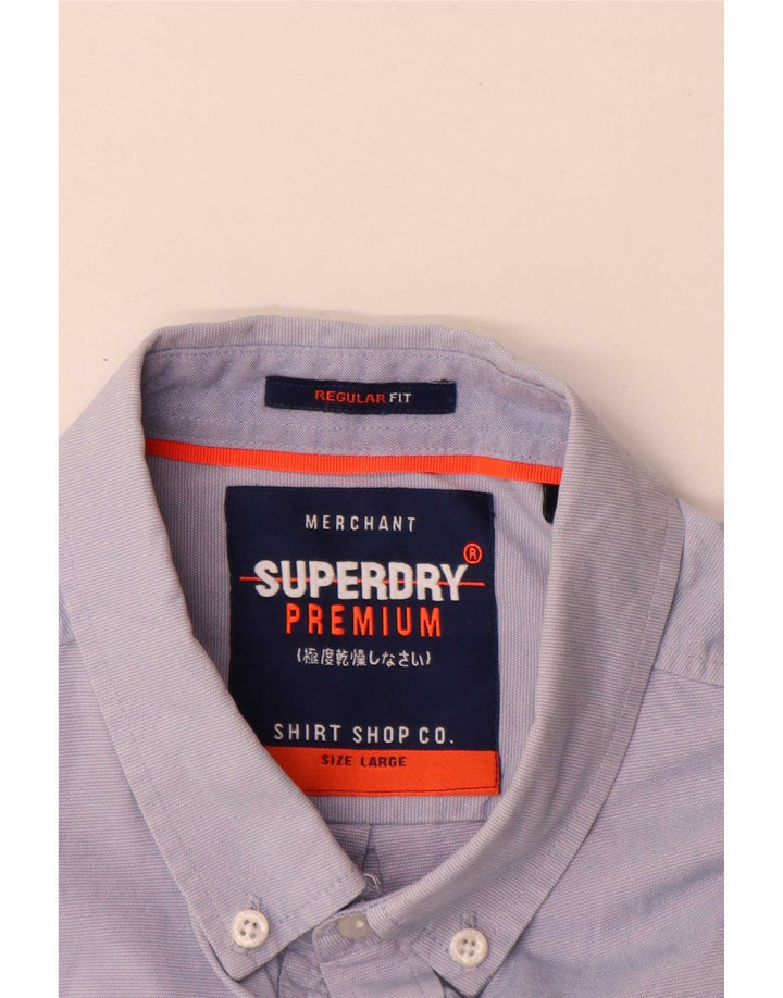 Superdry muška majica kratkih rukava Regular Fit Large Blue
