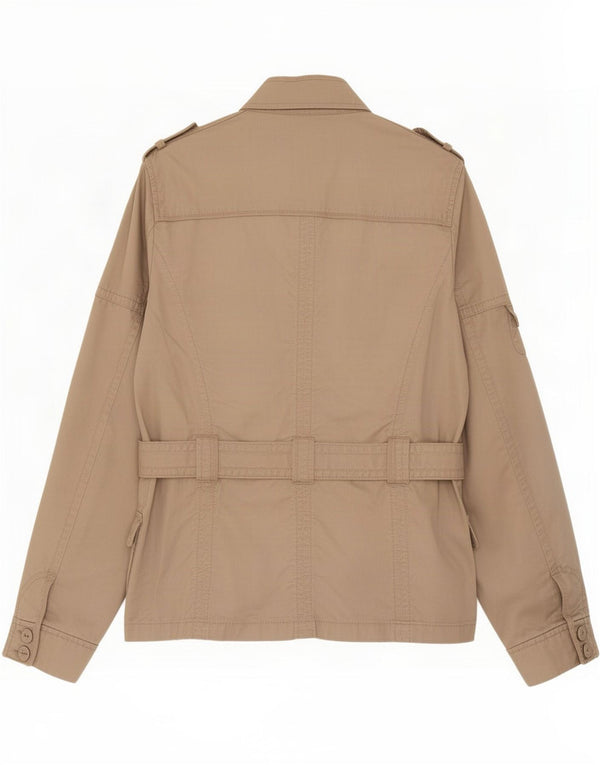 Esprit Ženska vojna jakna UK 12 Medium Beige Cotton