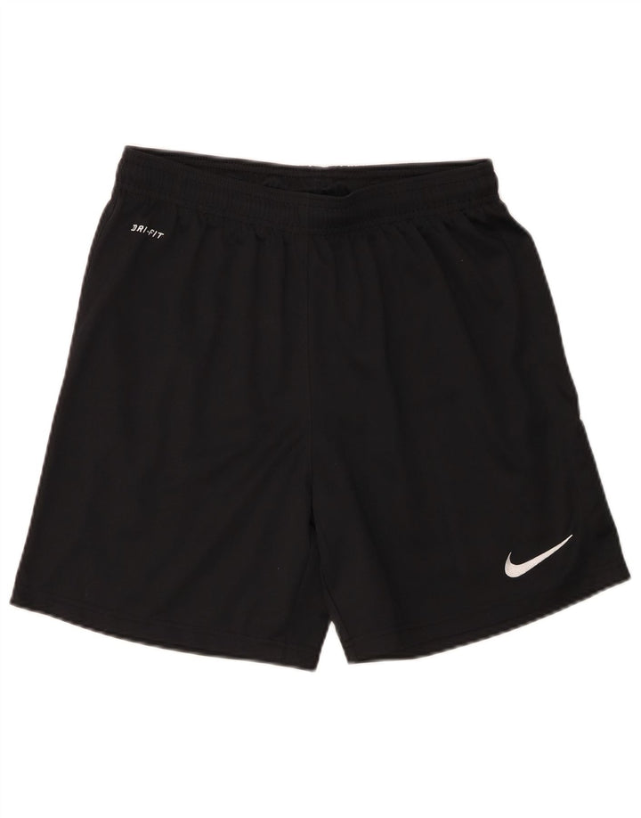 Male crne sportske kratke hlače Nike Dri Fit od poliestera