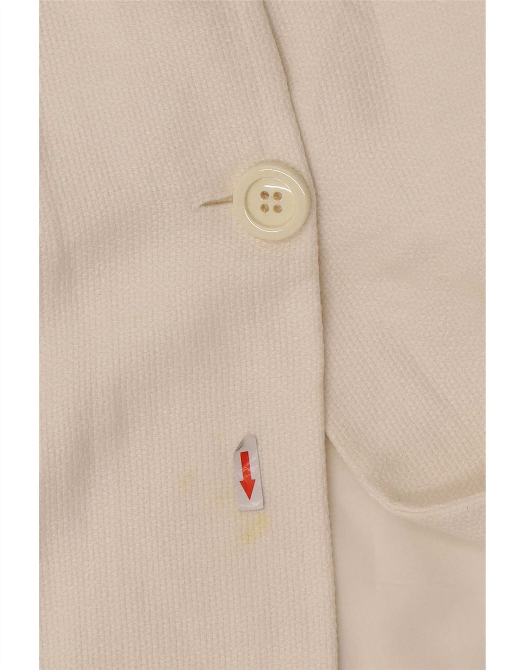 Massimo Dutti ženska jakna sa jaknom s 2 gumba EU 38 Srednje bijela