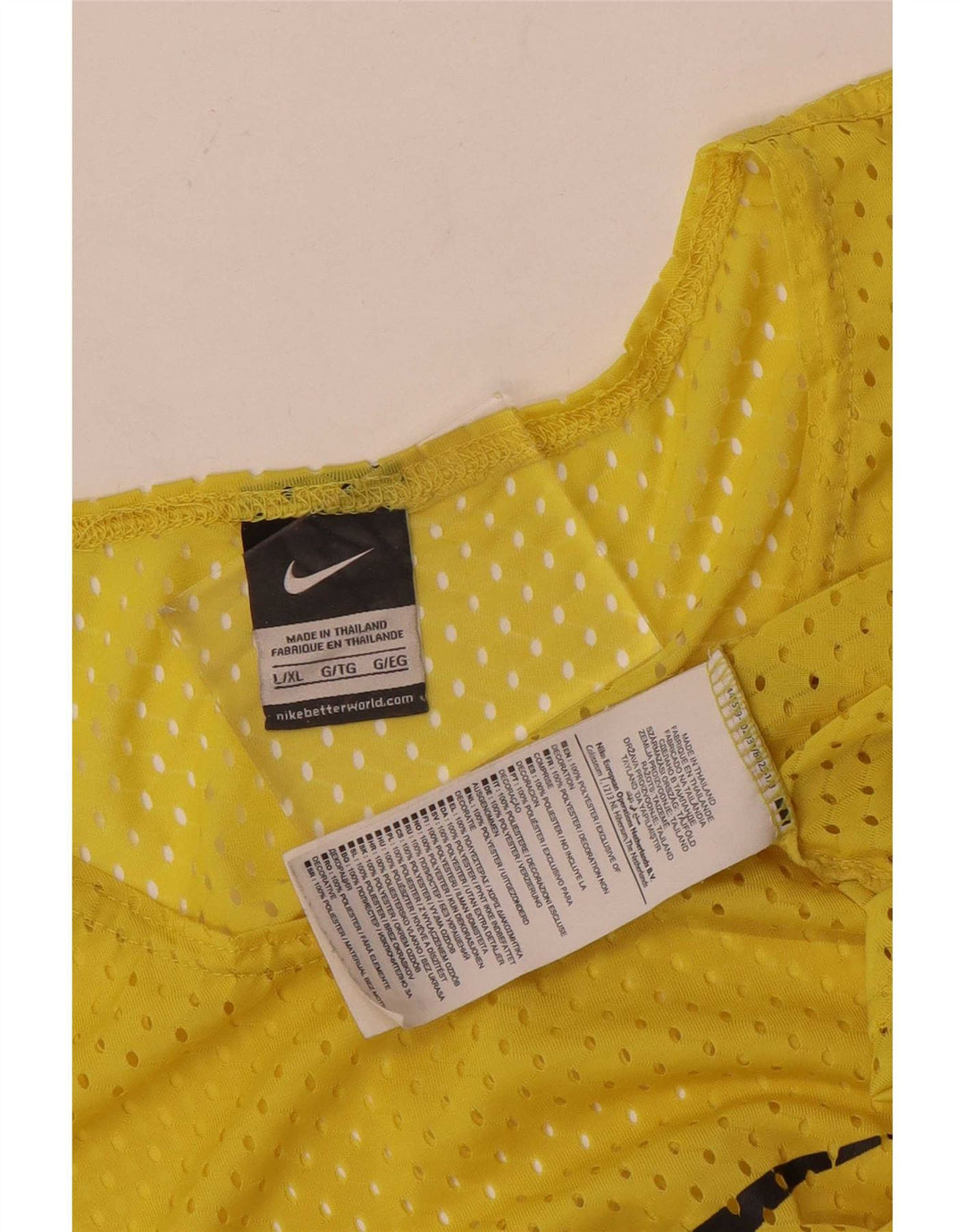Nike muški grafički gornji dio prsluka veliki žuti poliester