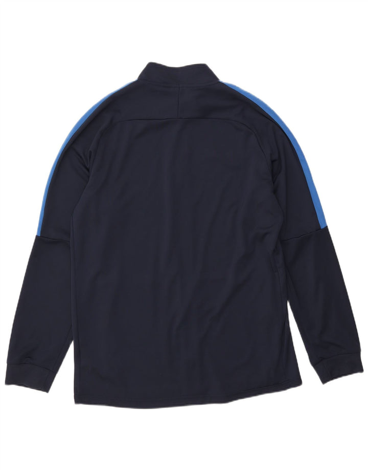 Nike Dri Fit trenirka velika jakna tamnoplave boje