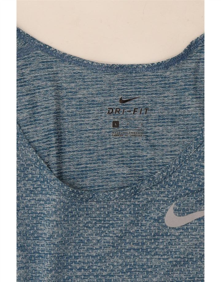 Nike Mens Dri Fit Vest Top Large Blue