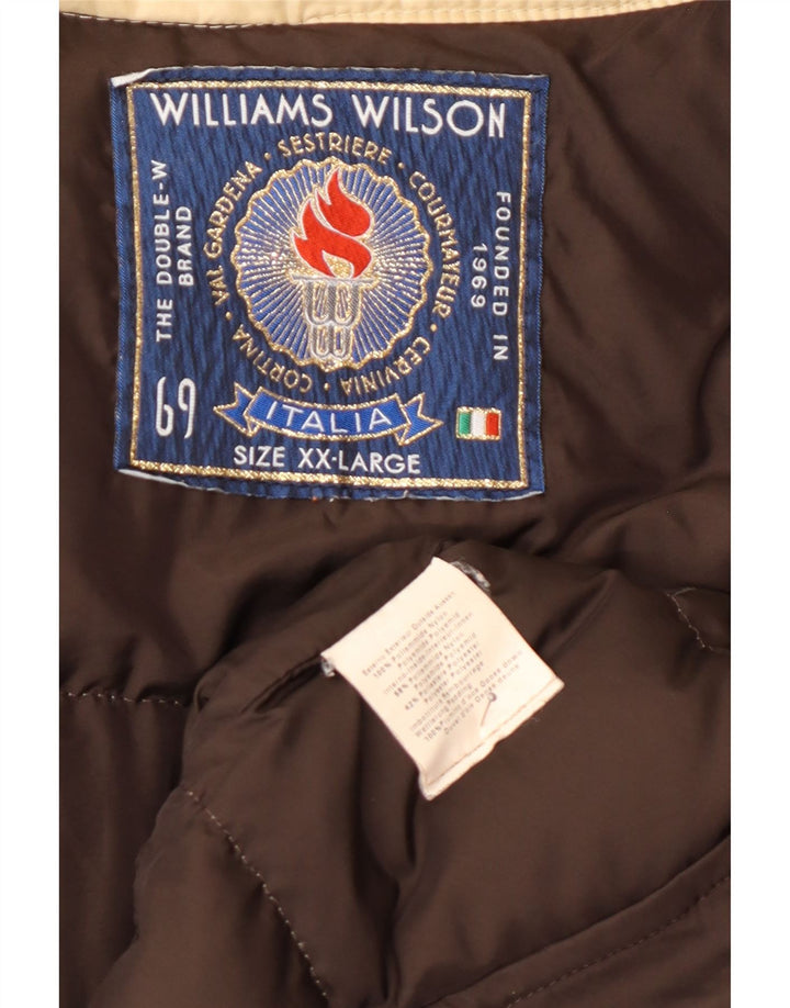 Williams Wilson muška podstavljena jakna UK 44 2XL bež poliamid