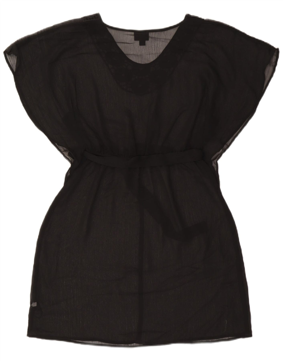 Mossimo ženska haljina za plažu UK 10 Mala crna poliesterska