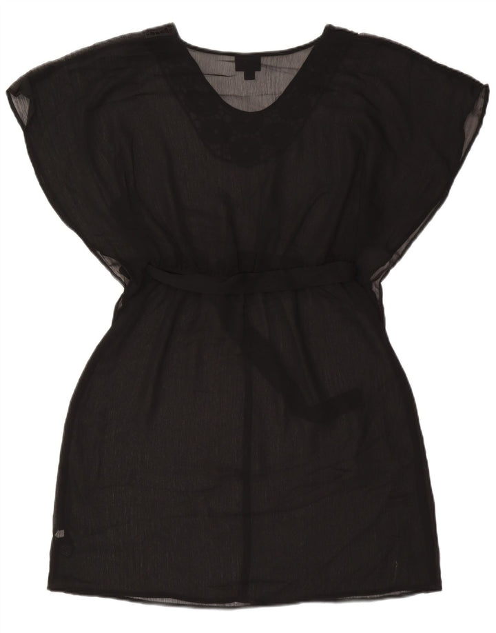 Mossimo ženska haljina za plažu UK 10 Mala crna poliesterska