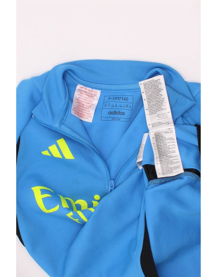 Adidas Boys Arsenal Graphic Pulover Trenirka Top 9-10 Years Blue