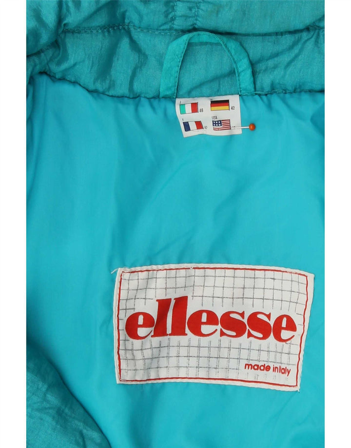 Ellesse ženski skijaški kombinezon IT 46 Large Blue Nylon Retro