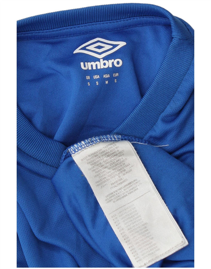 Umbro muška majica s grafikama dugih rukava, mali plavi poliester