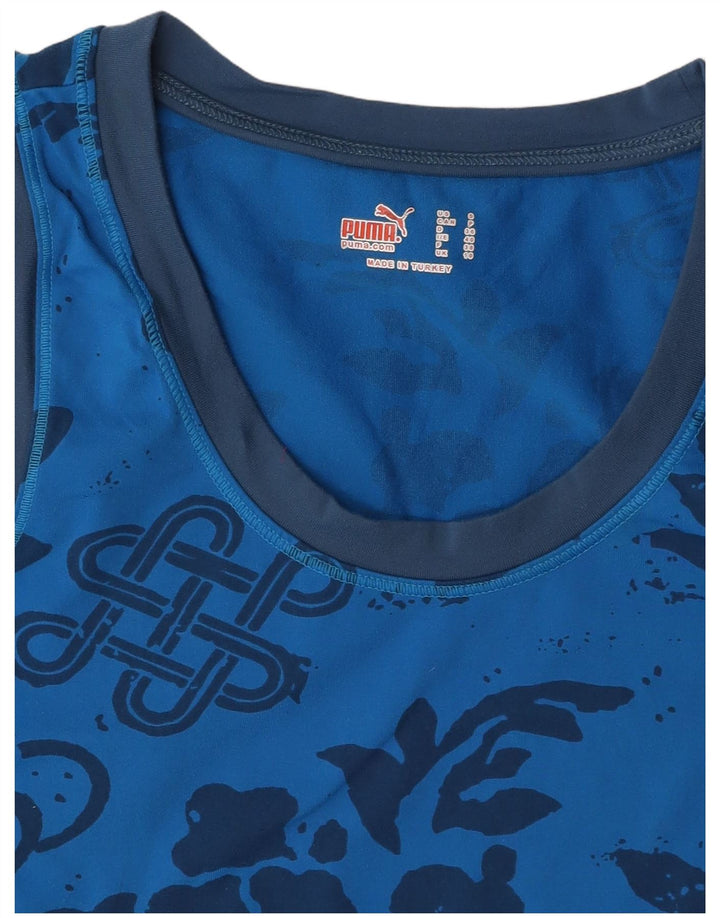 PUMA Ženski grafički prsluk UK 10 Small Blue Floral