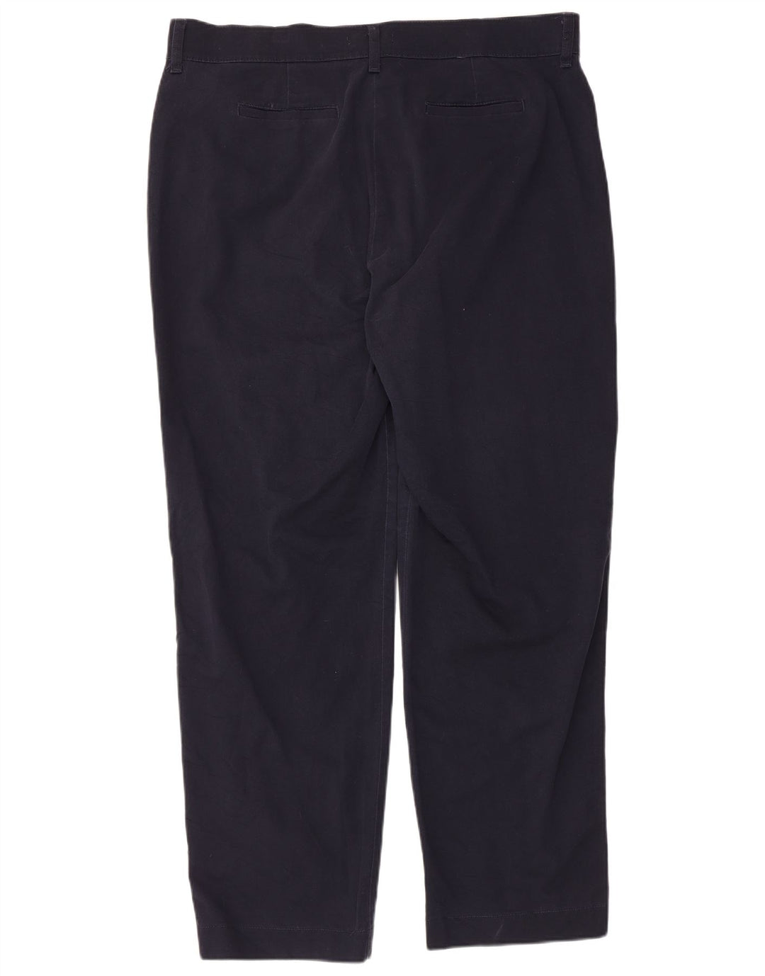 LEE Ženske ravne ležerne hlače US 18 2XL W40 L31 tamnoplavi pamuk