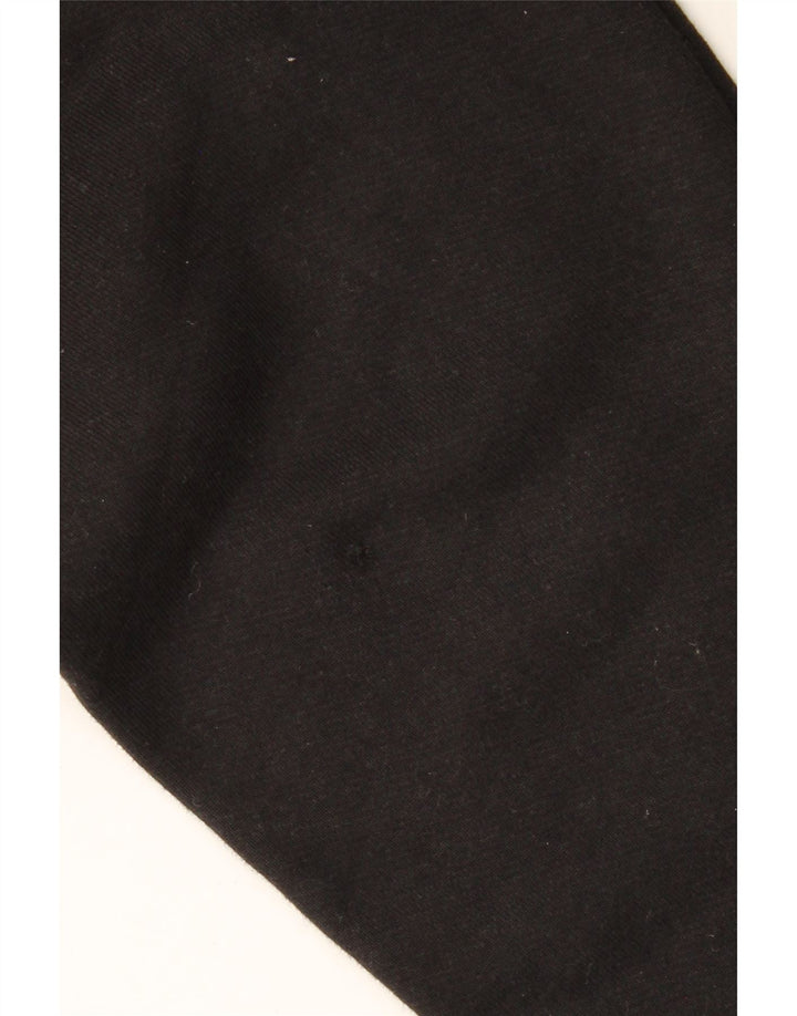 TOMMY HILFIGER Veliki crni pamučni muški džemper s grafičkim motivima