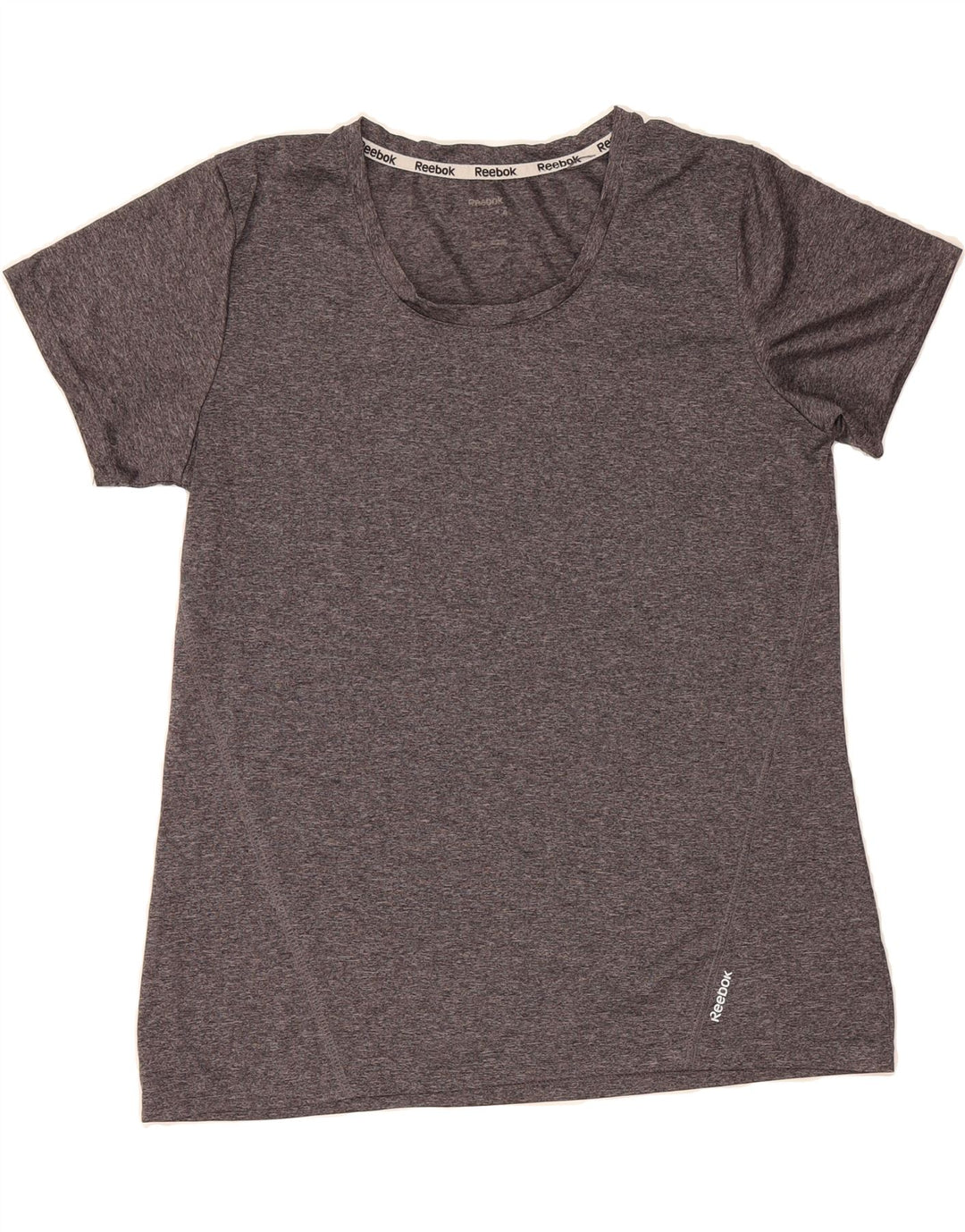 REEBOK Womens T-Shirt Top UK 18 XL Grey Polyester Vintage Reebok and Second-Hand Reebok from Messina Hembry 
