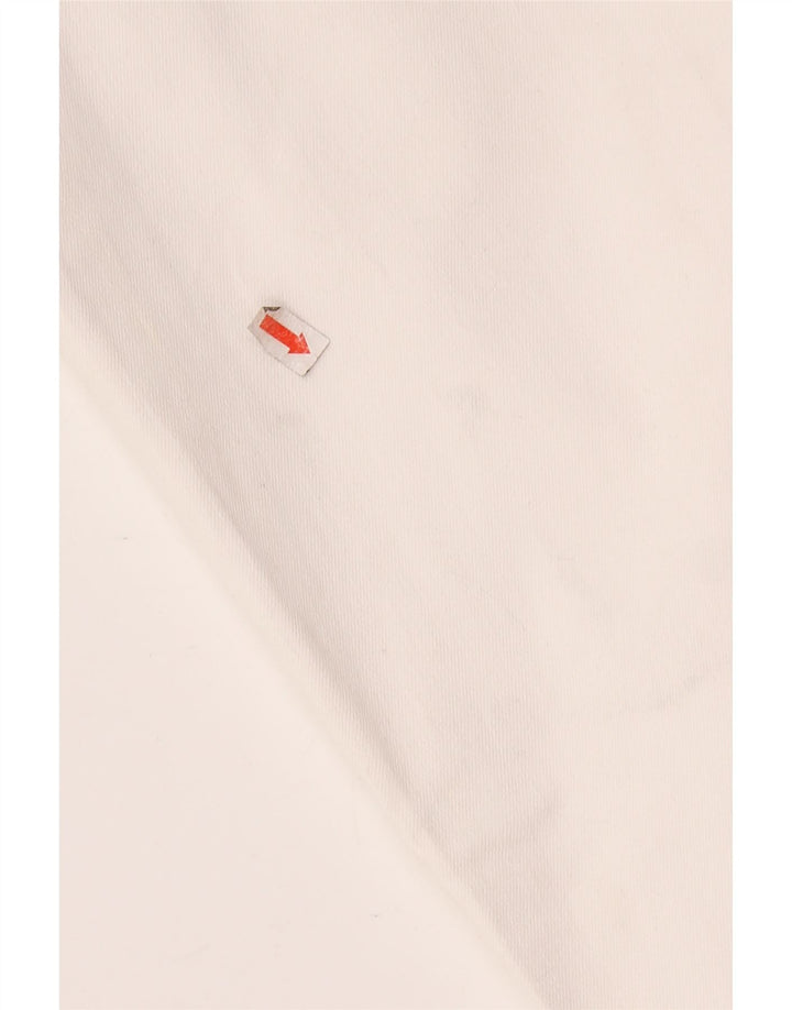 TOMMY HILFIGER Ženske uske traperice srednjeg rasta W25 L25 Bijeli pamuk