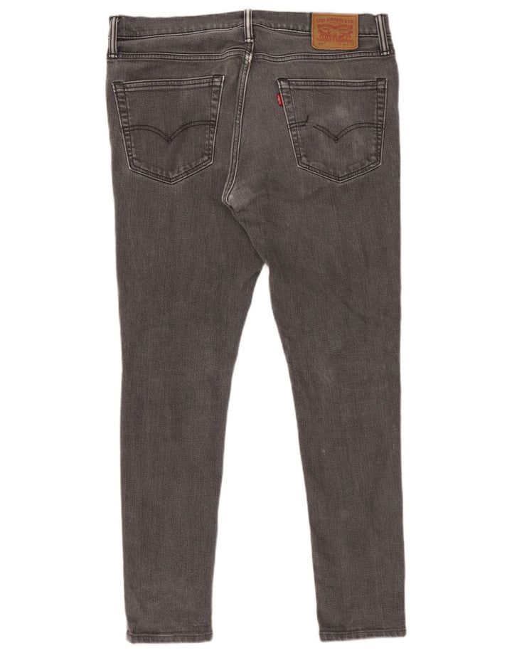 Levi's muške 511 uske traperice W36 L32 sivi pamuk