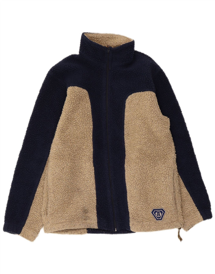 Sergio Tacchini muška jakna od flisa UK 38 srednje plave boje