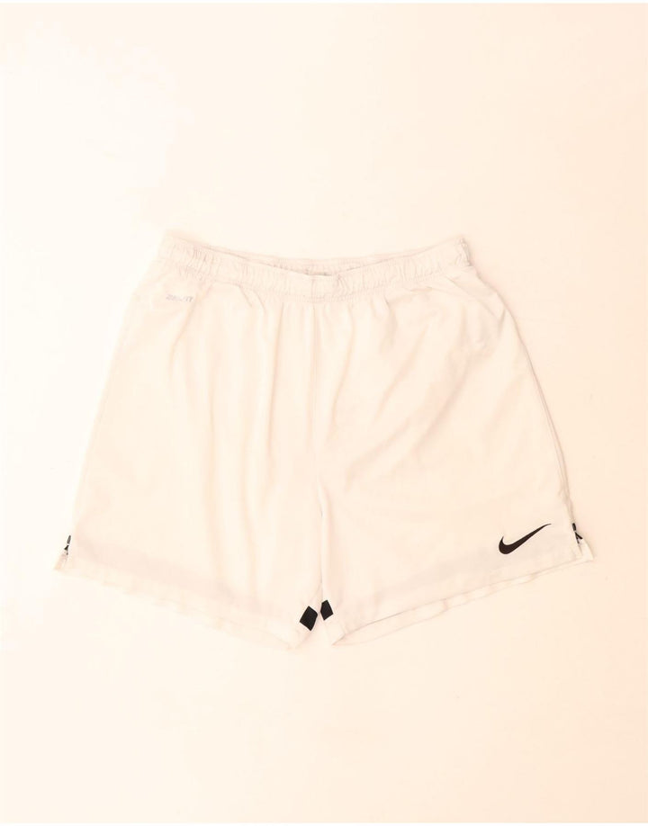 Nike muške Dri Fit sportske kratke hlače Large Off White Poliester