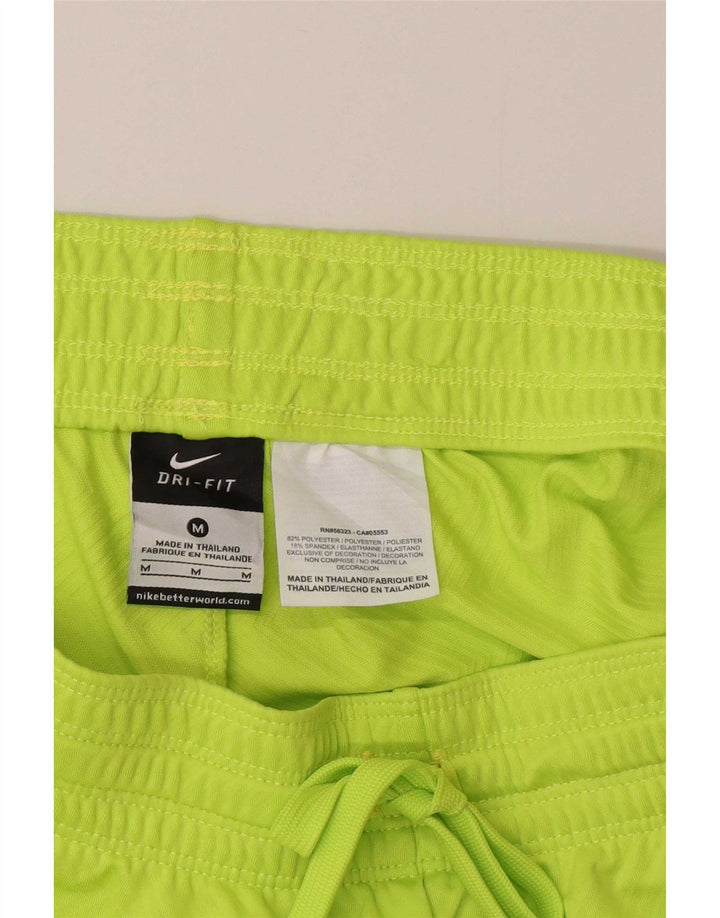 Nike Ženske Dri Fit Sportske kratke hlače UK 14 Srednje zeleni poliester