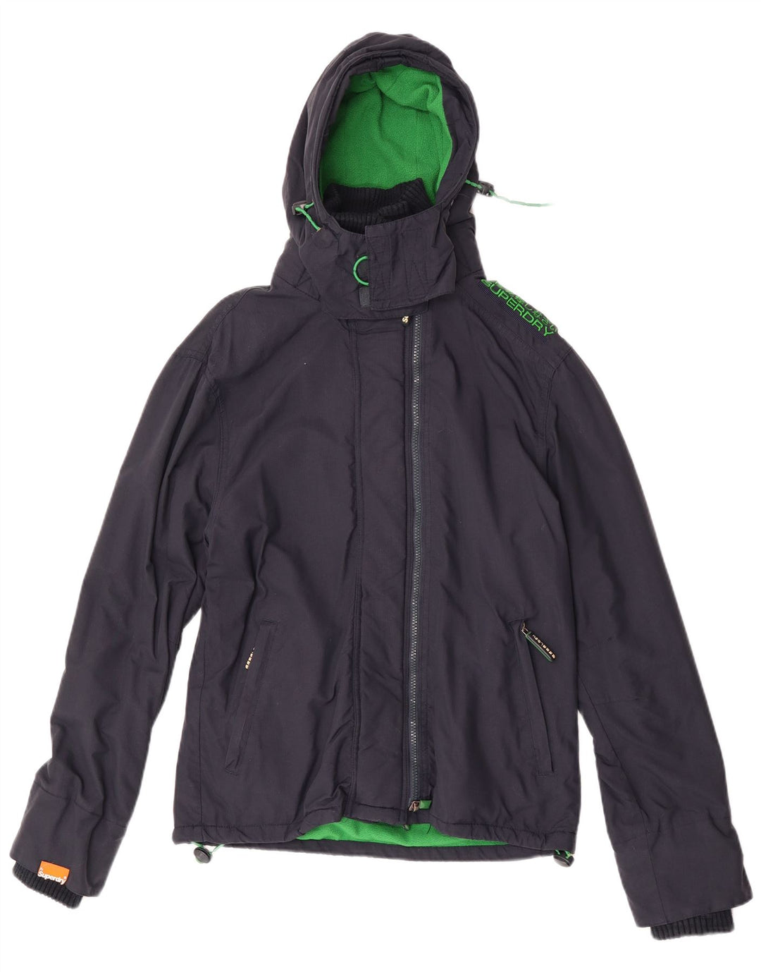 Superdry ženska jakna s vjetrovkom UK 14 srednje tamnoplava