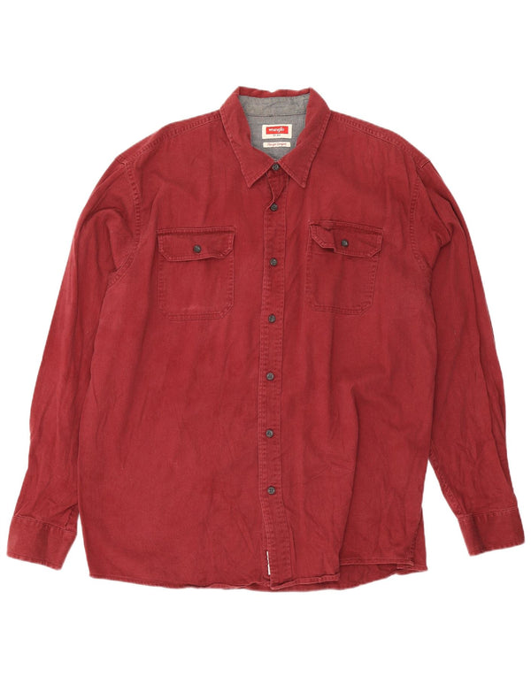Wrangler muška majica XL crveni pamuk
