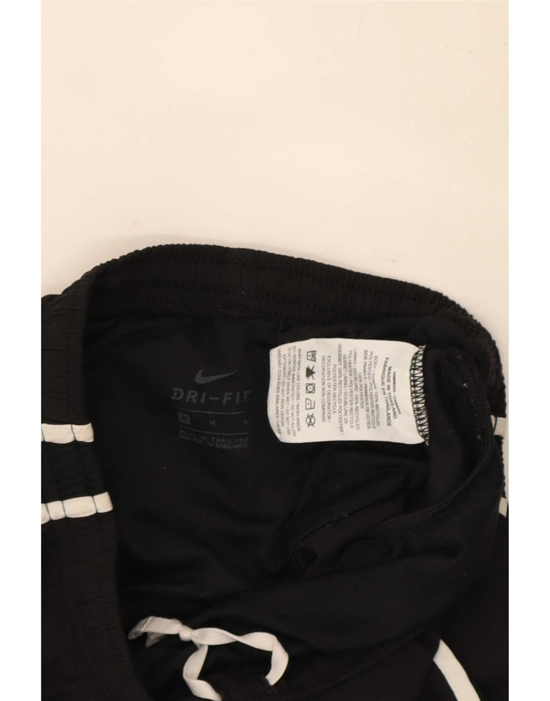 Nike Ženske Dri Fit Sportske kratke hlače UK 12 Srednje crni poliester
