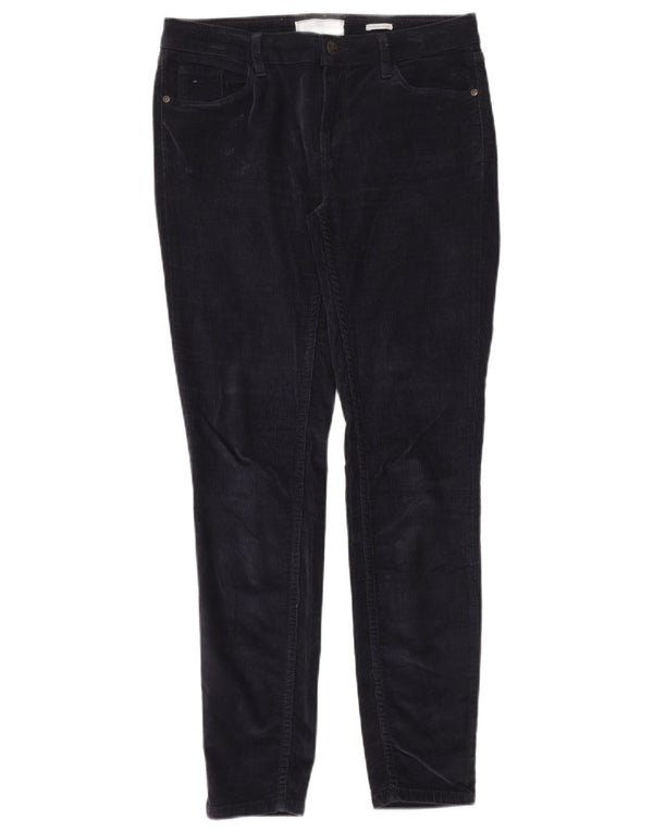 FAT FACE Ženske jegging hlače od samta UK 10 Male W32 L30 Mornarsko plave