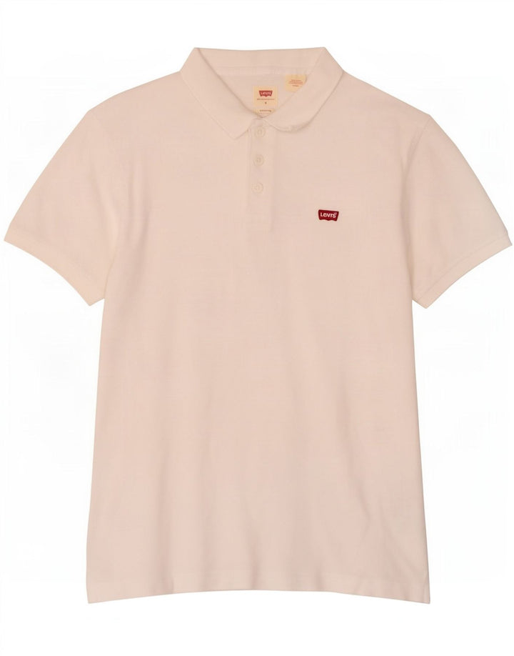 Levi's standardna muška polo majica Mala bijela pamučna