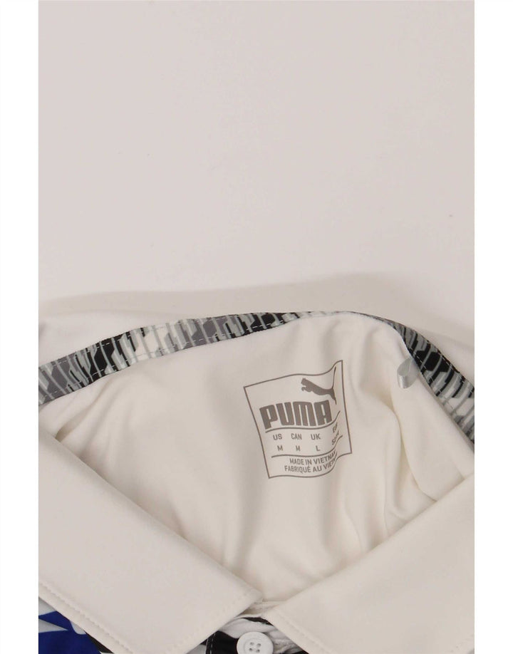 Puma muška polo majica srednje bijele boje