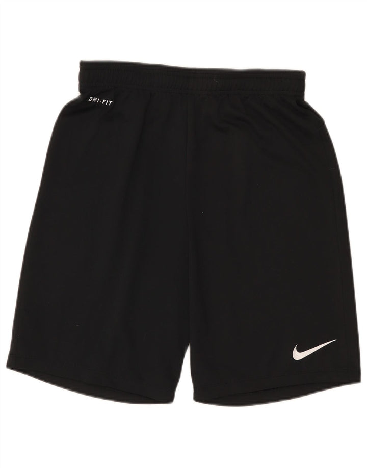 Nike muške Dri Fit sportske kratke hlače srednje crne boje od poliestera