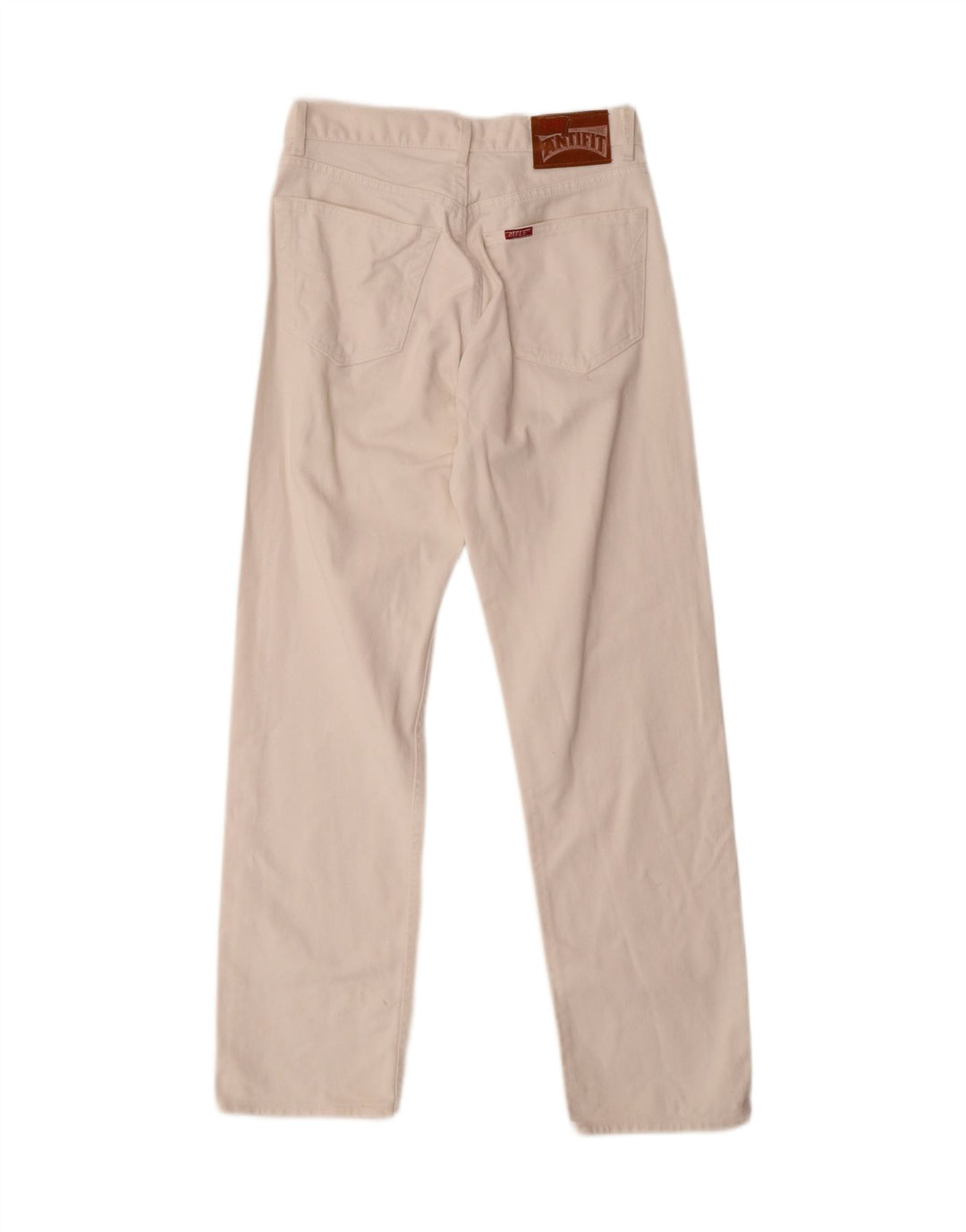 RIFLE Womens Straight Jeans W30 L29 White Cotton Vintage Rifle and Second-Hand Rifle from Messina Hembry 