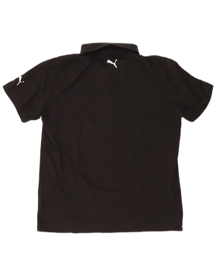 Puma muška polo majica Large Black Cotton