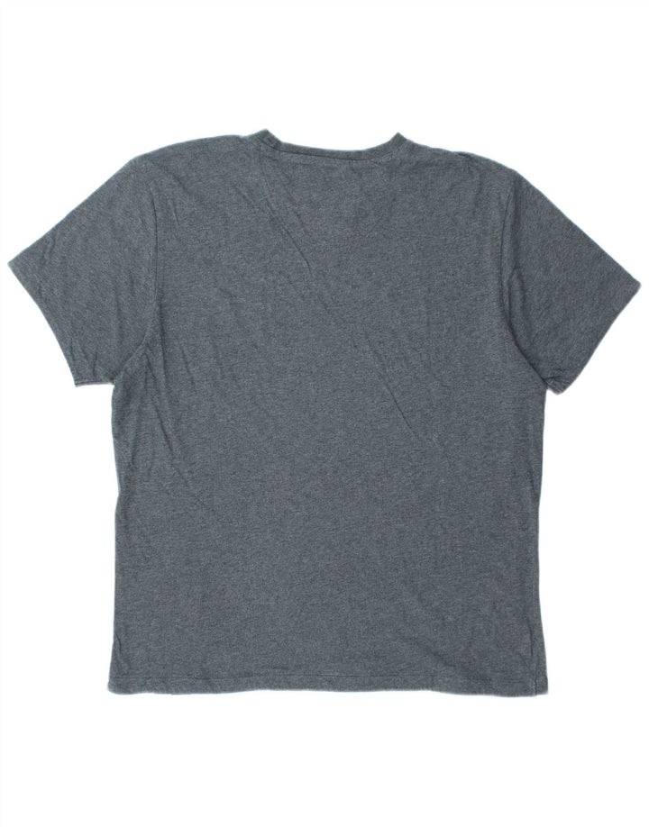 Champion Mens Berkeley Fit Graphic T-Shirt Top Large Grey Flected