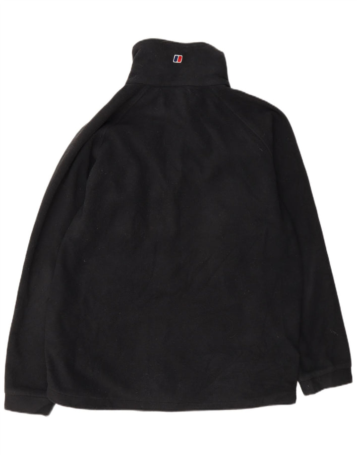 Berghaus muška jakna od flisa UK 40 veliki crni poliester