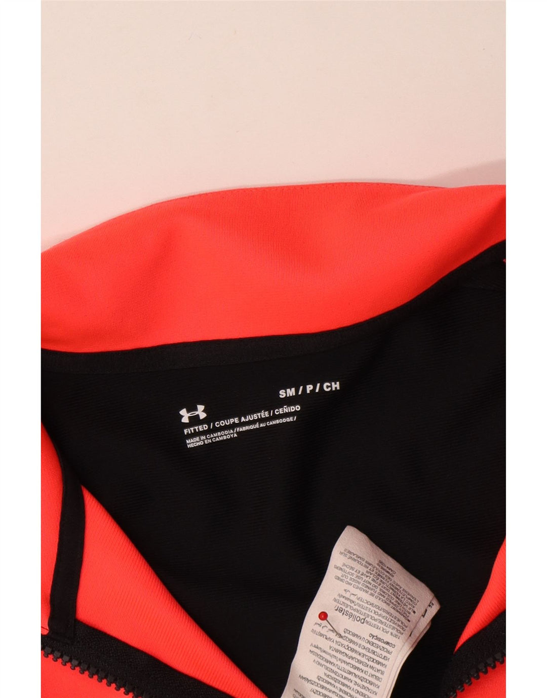 Under Armour muška pripijena trenirka Gornja jakna male crne boje