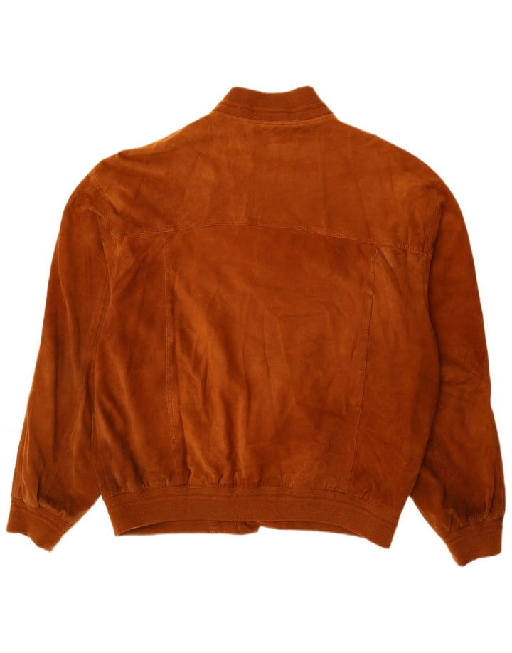 Vintage muška antilop jakna IT 58 4XL smeđa koža