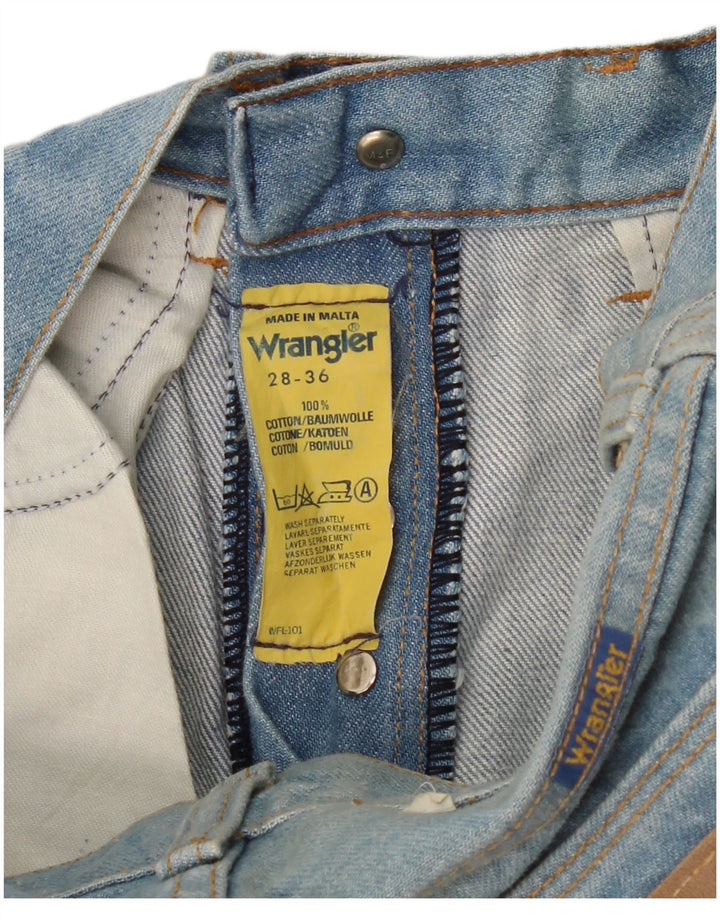 Wrangler ženske uske traperice W28 L36 plavi pamuk