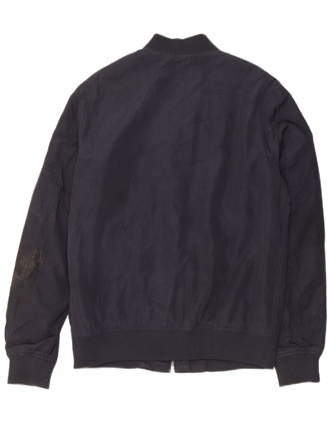 Zara muška bomber jakna UK 40 veliki tamnoplavi poliester