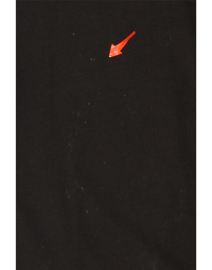 JACK & JONES Mens Slim Fit T-Shirt Top Medium Black Cotton Vintage Jack & Jones and Second-Hand Jack & Jones from Messina Hembry 