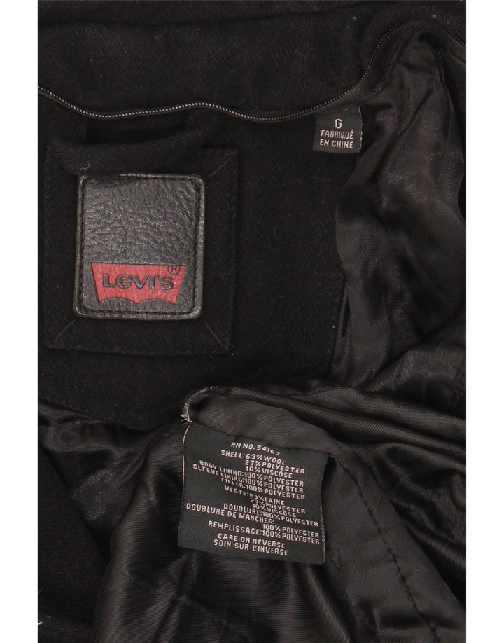 Levi's muška pomoćna jakna UK 40 velika crna vuna