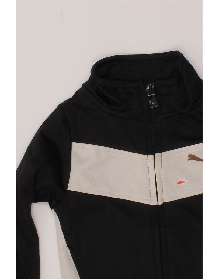 Puma Baby Boys Gornja jakna trenirke 9-12 mjeseci crna poliesterska boja