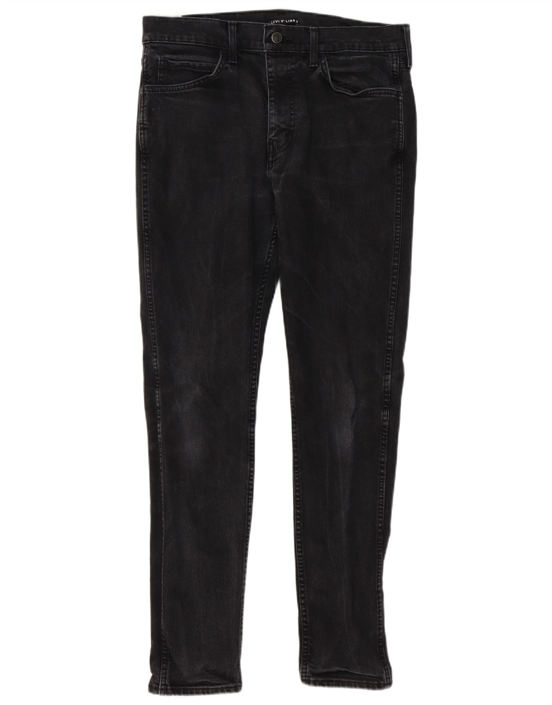 Levi's muške uske traperice W34 L31 crni pamuk
