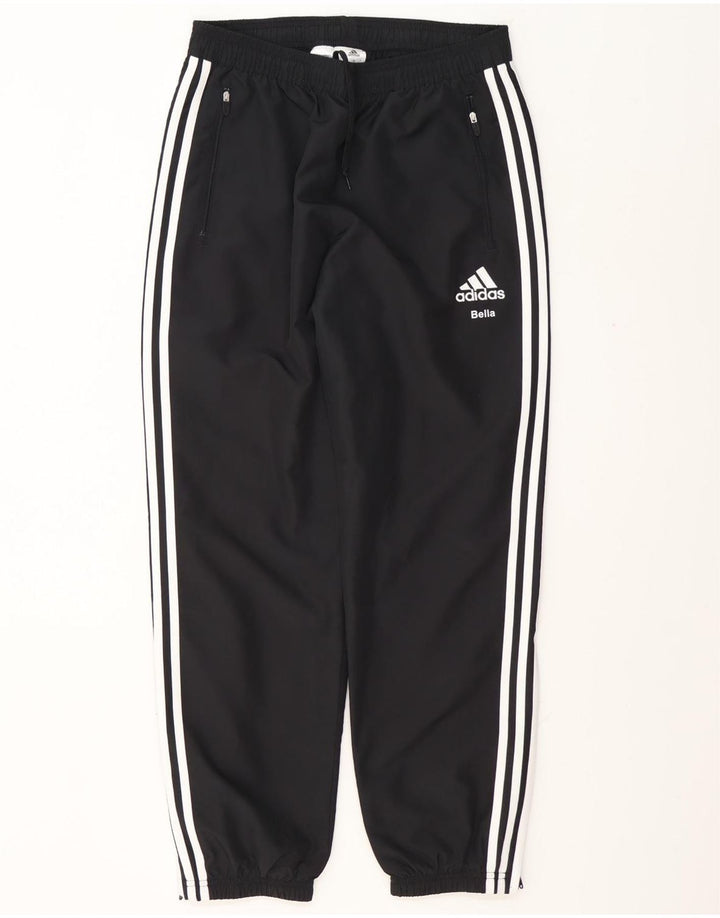 Adidas muške trenirke hlače Joggers srednje crne pruge od poliestera