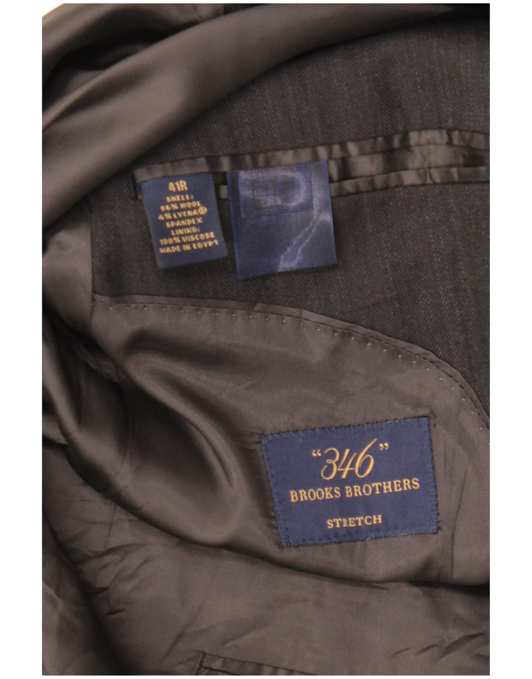 BROOKS BROTHERS Muška jakna sako 346 UK 41 Velike crne pruge