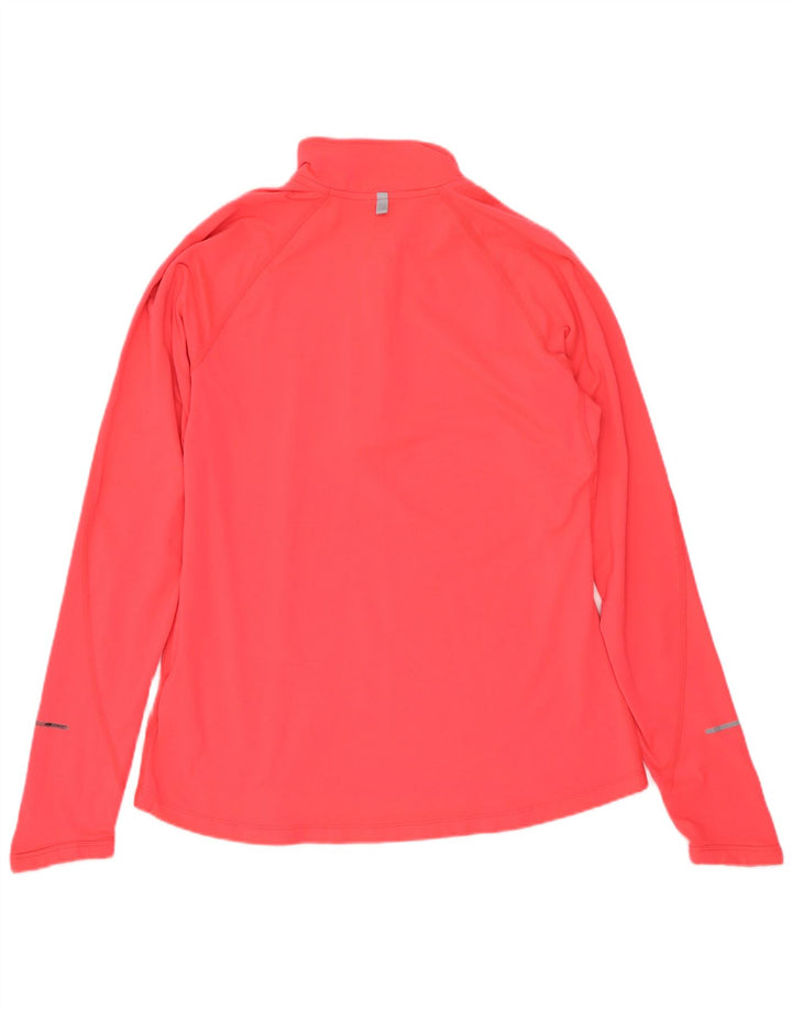 Nike Ženska trenirka Dri Fit Zip Neck Top UK 12 Medium Pink