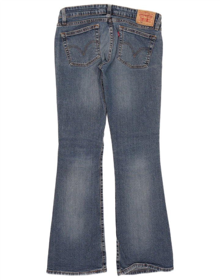Levi's ženske 524 srednje niske traperice W30 L30 plavi pamuk