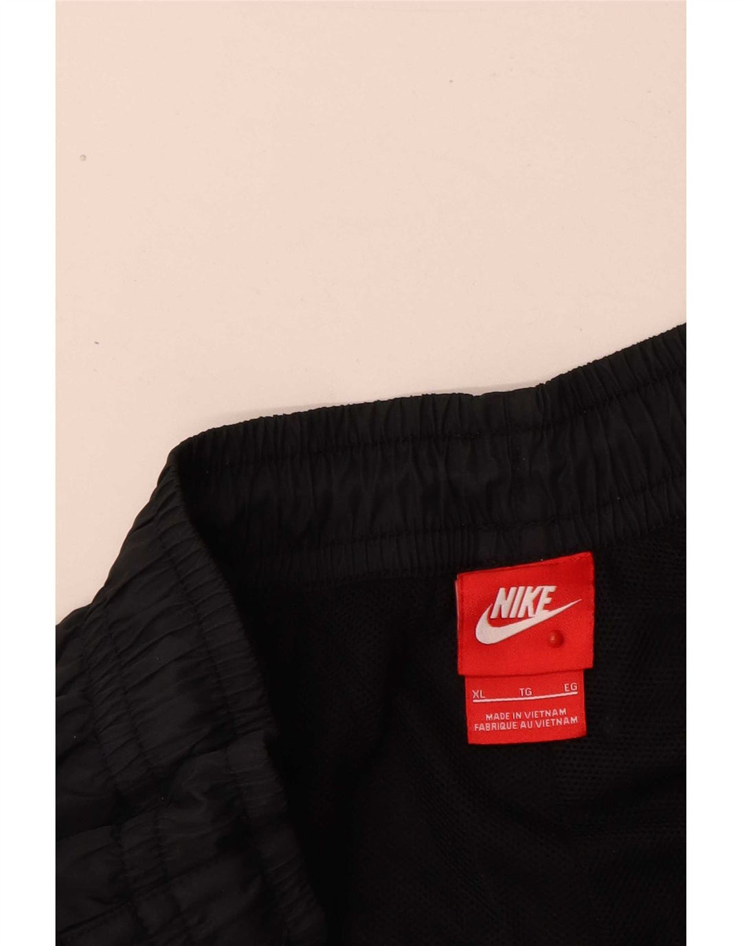 Nike muške grafičke trenirke hlače joggers XL crni poliester